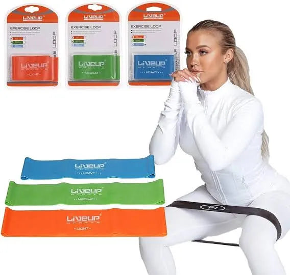 Exercise Band Resistance Band Workout Fitness rubber loop Latex Yoga Gym Strength
