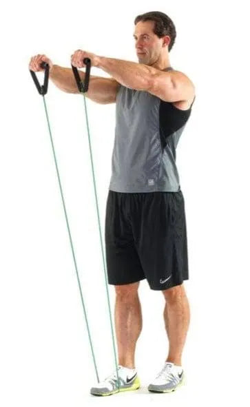 Latex Elastic Tube Resistance Bands Pull Rope Gym Yoga Fitness Equipment