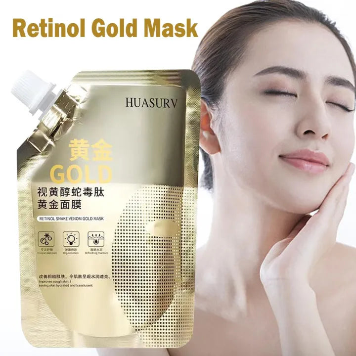 Golden mask