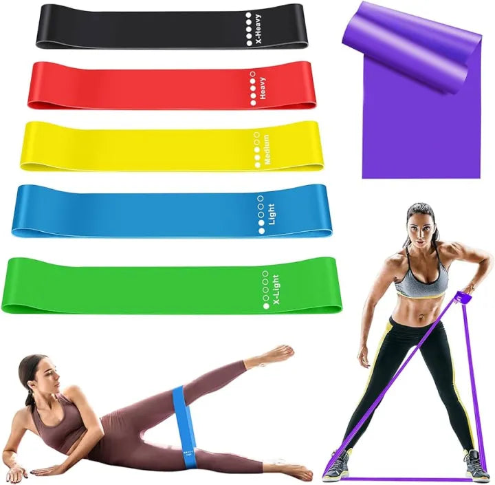 Exercise Band Resistance Band Workout Fitness rubber loop Latex Yoga Gym Strength
