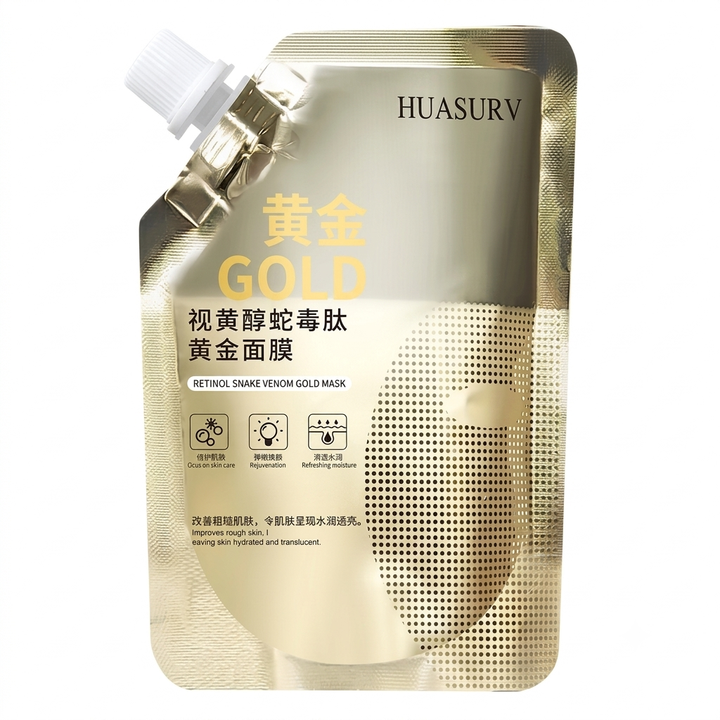 Golden mask