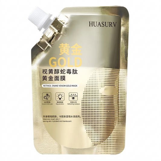 Golden mask