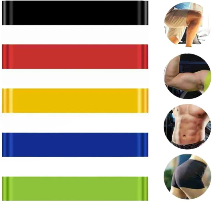 Exercise Band Resistance Band Workout Fitness rubber loop Latex Yoga Gym Strength