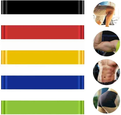 Exercise Band Resistance Band Workout Fitness rubber loop Latex Yoga Gym Strength